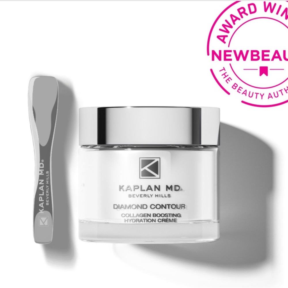 Kaplan MD Diamond Contour Hydration Crème - Silver and White, NWT 1.7 oz
